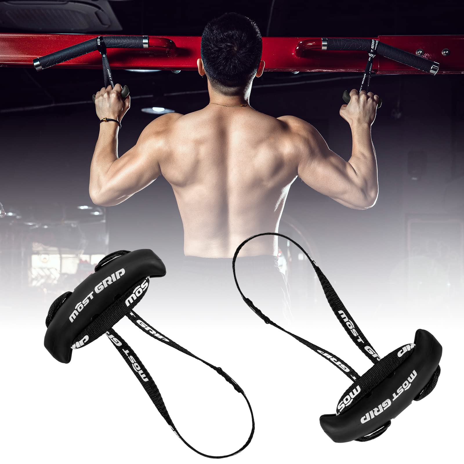 楽天市場】【送料無料】懸垂トレーニングチューブ 筋トレ グリップ