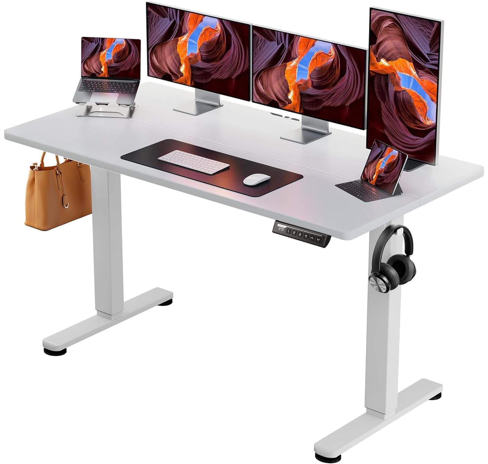 楽天市場】【送料無料】ErGear 電動 オフィスワークテーブル 昇降式