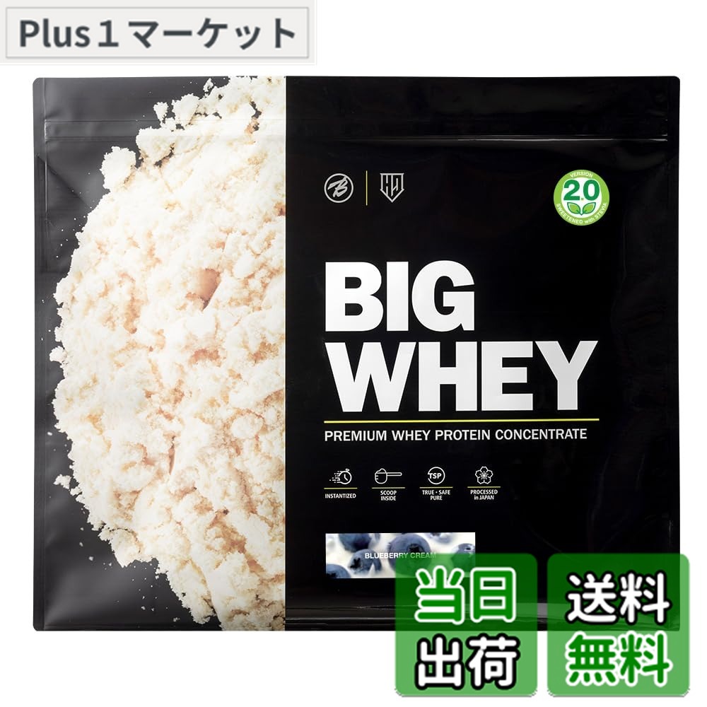 【貨物輸送無料】バルク運動競技 タンパク質 ビッグホエイ ホエイプロテイン 人工あま味料不当て嵌める 甘さ慎みぶかい 5kg ブルーベリー皮膚軟化剤味わい WPC
