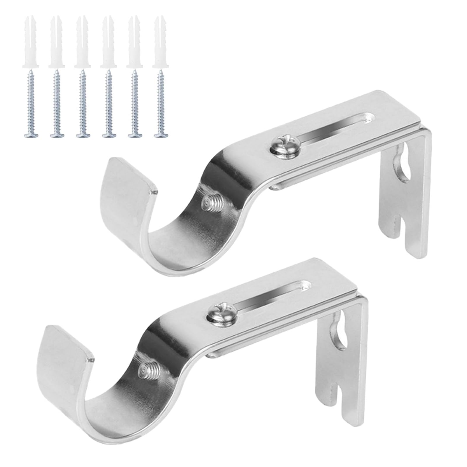 楽天市場】【送料無料】 カーテンロッド カーテンレール ブラケット