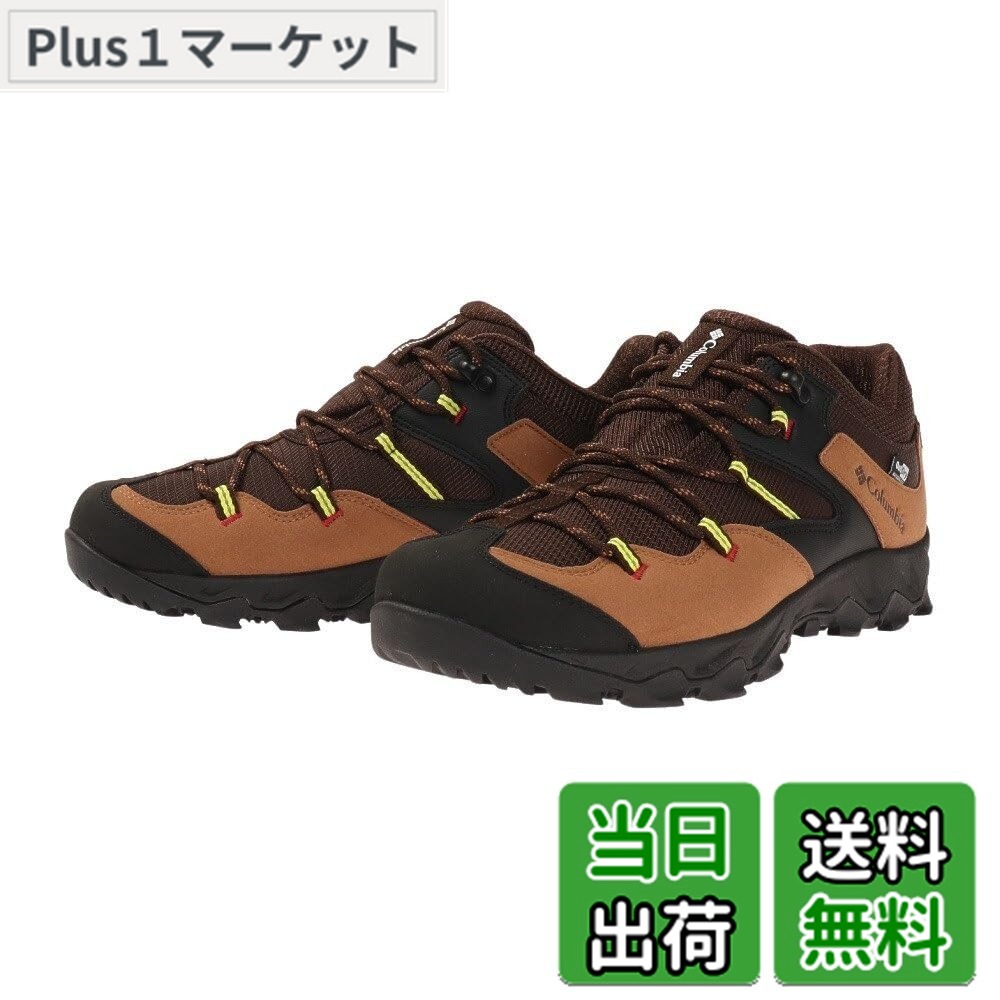 【貨物輸送無料】[Columbia] メンズ セイ赤ちょうちん ファイブ ファースト アウト素っ気ない SABER V LO OUTDRY 010 black bold orange 色：ベージュ、大きさ：25.0 珊