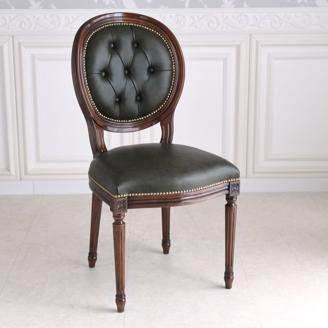 楽天市場】ダイニングチェア 肘付き イタリア製 家具 完成品 木製 布