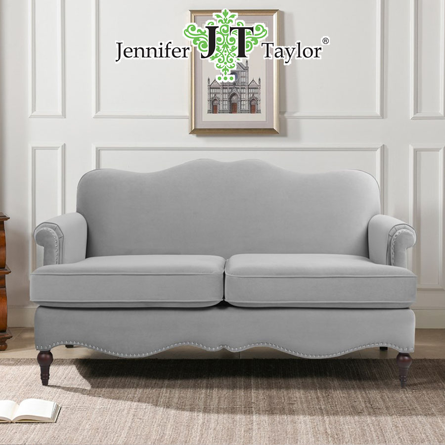 ソファ 座椅子 2人掛け Bonanza ジェニファーテイラー Jennifer Taylor Home アンティーク調 ヨーロピアン クラシック インテリア ブランド 輸入家具 2人掛|PLUS ONE KAGU 店