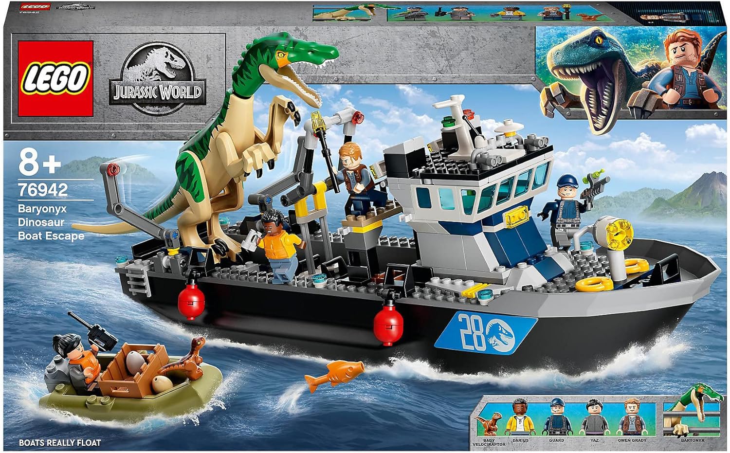 【楽天市場】レゴ LEGO ジュラシック・ワールド バリオニクスの水上脱出 76942 おもちゃ ブロック プレゼント 恐竜 きょうりゅう ...