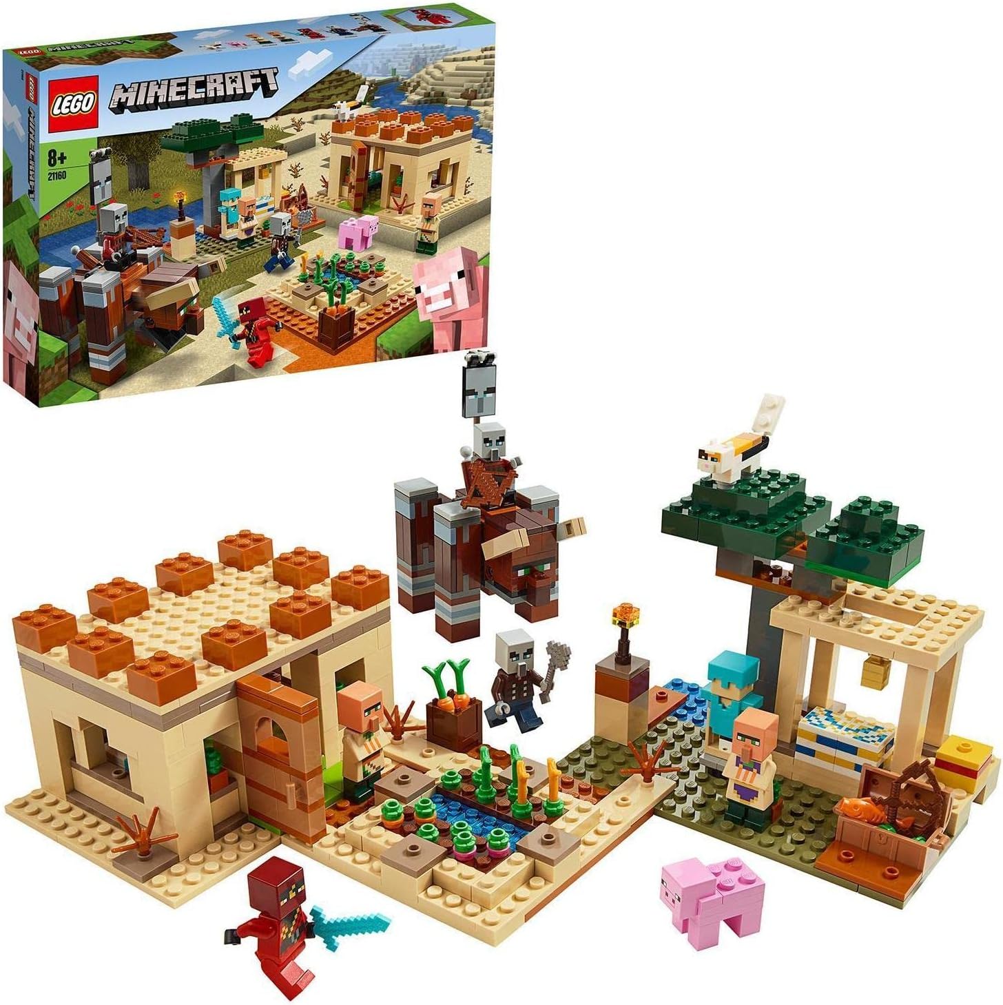レゴ LEGO マイン手工芸品 イリジャーの襲いかかる 21160 手あそび 立ちはだかる テレビ受像機競り合い 家 おうち 御坊っちゃん うしろ帯