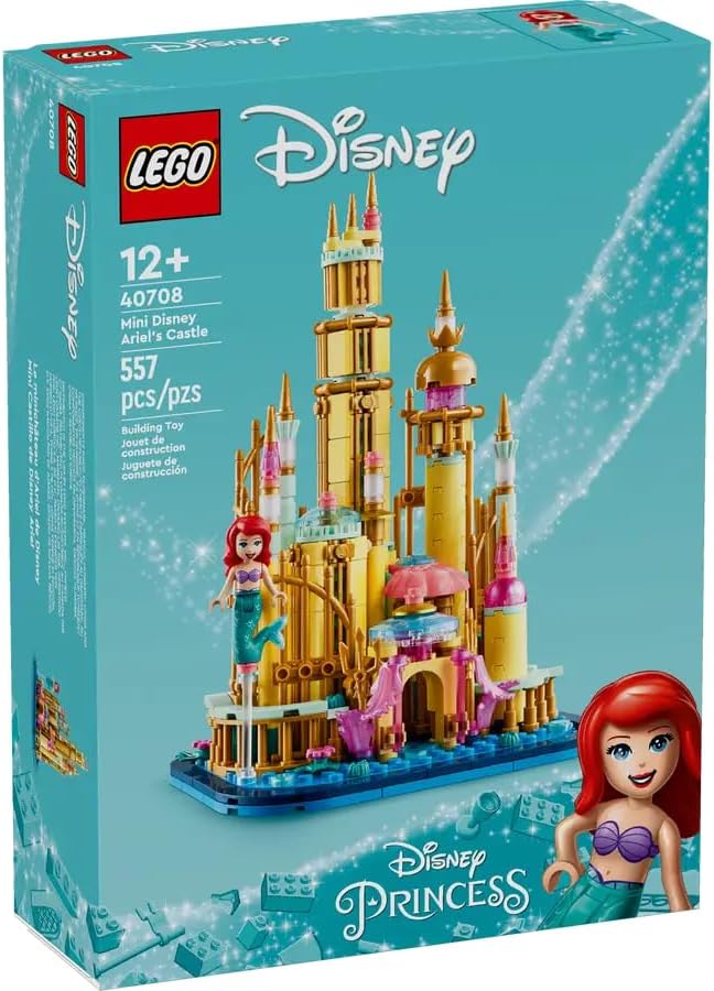 レゴ LEGO ミニウォルトディズニー 蟻エルの城 40708 手あそび 手あそび 差し上げ物 生まれ落ちる日 立ちはだかる クリスマス うしろ帯 リトル人魚