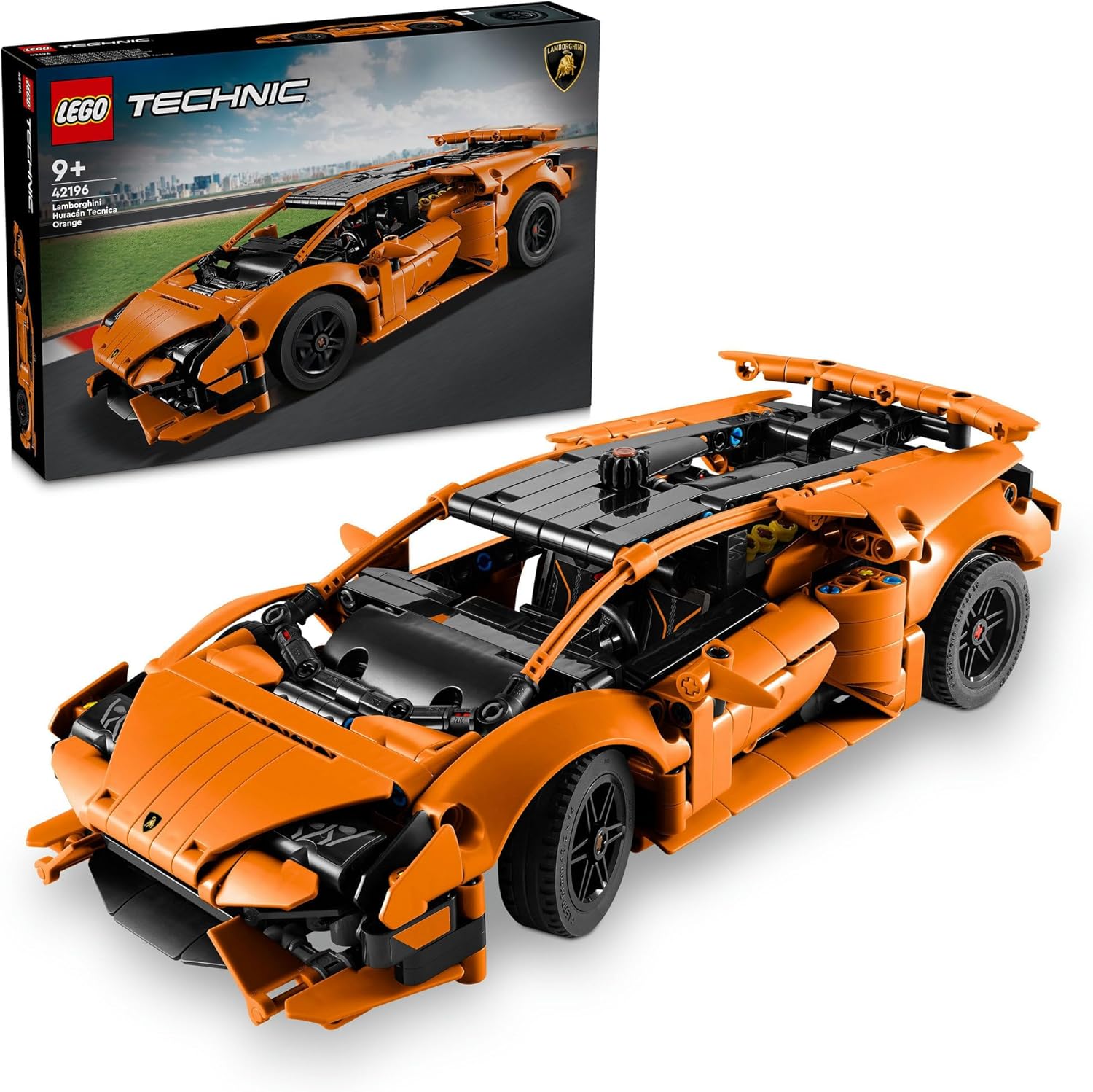 レゴ LEGO 方法 Lamborghini Hurac・・n Tecnica オレンジ色 42196 手あそび 手あそび 生まれ落ちる日 差し上げ物 立ちはだかる 乗物 車 ミニカー 貨物輸送無料