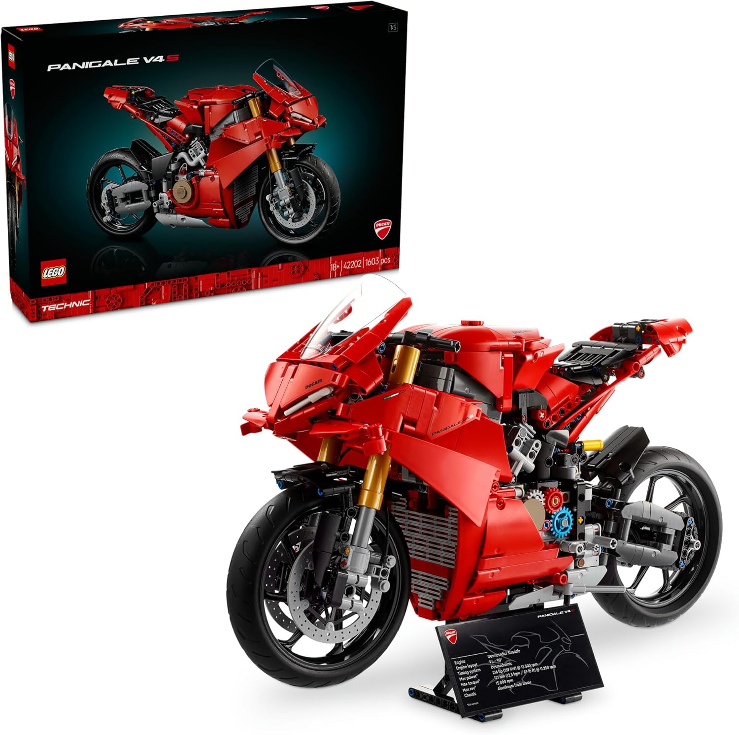 Daisy専用 42107 - Ducati Panigale V4 R - Building Instructions : Free