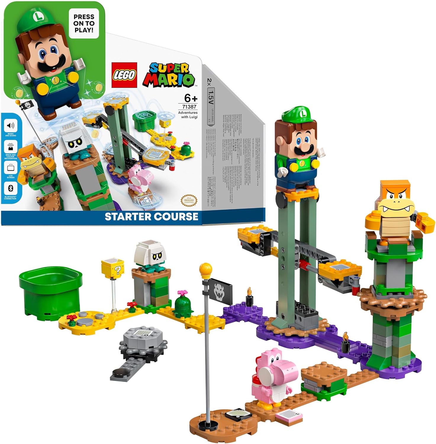 旅する風 旅する風 LEGO】レゴ スーパーマリオ「71387：レゴ ルイージと