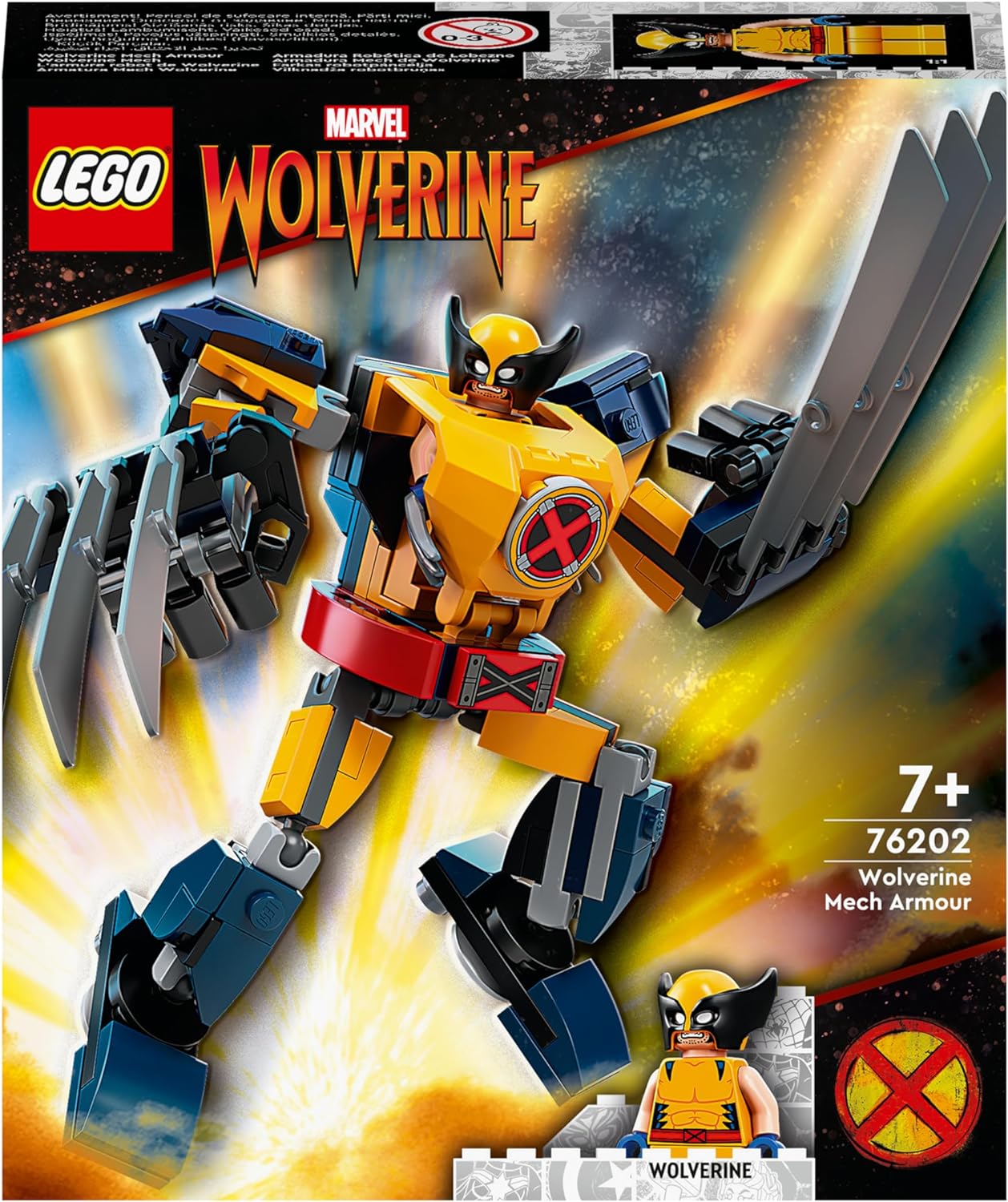 レゴ LEGO スーパー・ヒーローズ ウルヴァリン・メカスーツ 76202 おもちゃ ブロック プレゼント スーパーヒーロー アメコミ 戦隊ヒーロー 男の子画像