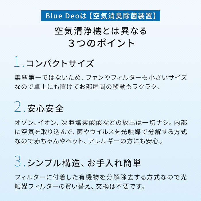 正規激安 楽天市場 除菌器 消臭器 空気消臭除菌装置 レビューでフィルター付き 富士の美風 ブルーデオ Blue Deo Mc S101 光触媒 準hepaフィルター コンパクト 静か おしゃれ 菌 ウィルス 新型 ウイルス 対策 8畳 除去 Pm2 5 埃 日本製 フジコー 日本アトピー協会