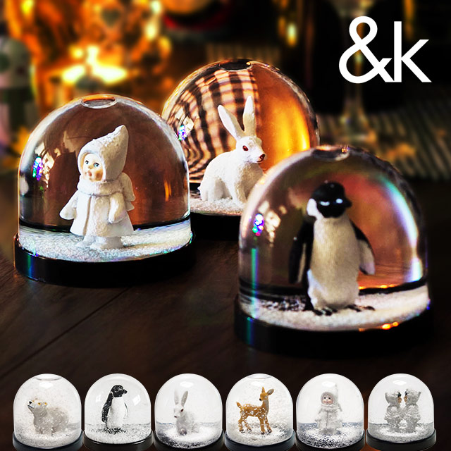 楽天市場 K Amsterdam ワンダーボールスノーボール クリスマス スノードーム 卓上 アンドケー アムステルダム クリスマスギフト スノー グローブ モノコト インテリア雑貨