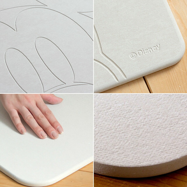 珪藻土バスマット テレビ台 ヒーター Soil ソイル ミッキー ソイル バスマットライト 珪藻土 日本製 ディズニー 速乾 おしゃれ ミッキーマウス ミッキーグッズ 浴室マット ギフト 結婚祝い 正規品 モノコト インテリア雑貨 ポイント10倍 選べる特典付き Soil