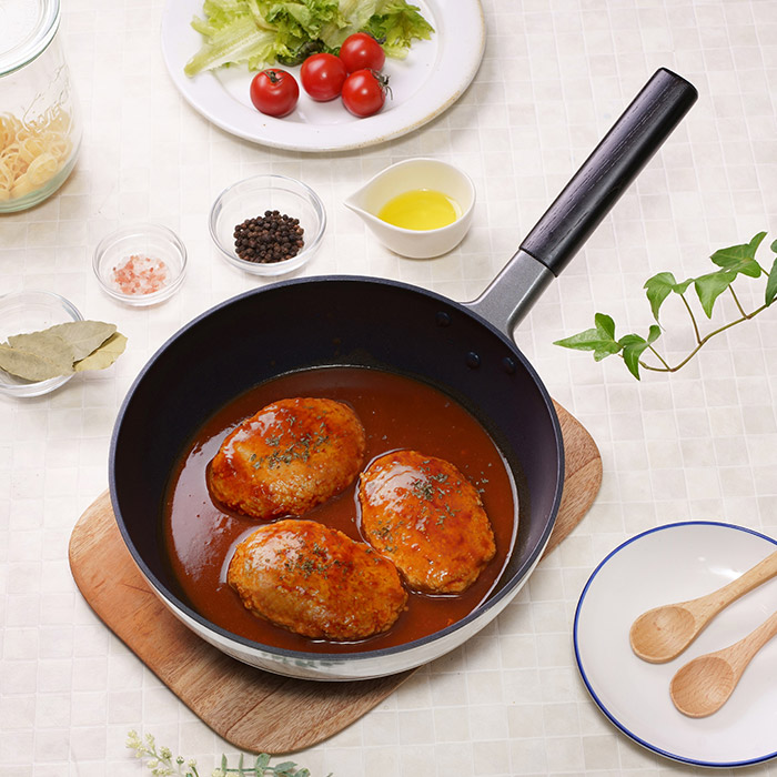 ミラー仕上げ 深型 北陸アルミニウム セラミック Ih対応 フタ付き 特許形状 フタ 3l 24cm 特許形状 ガス対応 3リットル 蓋 北陸アルミ Marutto 大容量 まるっとパン 鍋 フライパン Sgマーク Pan モノコト インテリア雑貨 Nhkおはよう日本 日本製 メイドインジャパン Ih