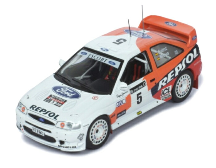 ミニカー 1/43・フォード エスコート RS1600 1970年WRC ミニカー 1/43・フォード エスコート RS1600 1970年WRC