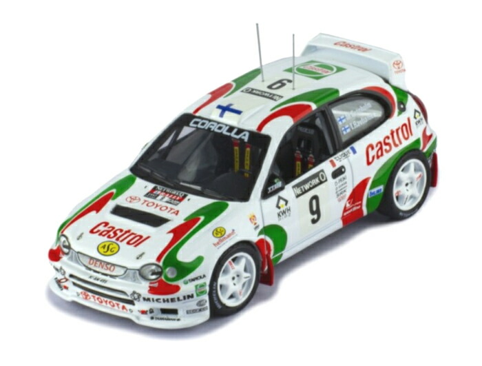 楽天市場】IXO イクソ 1/43 トヨタ カローラ WRC 1997年RAC