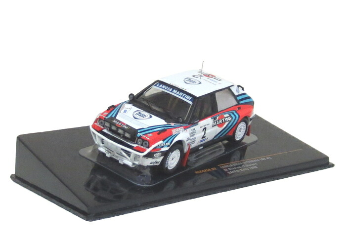ixo（イクソ） 1/43 ランチア デルタ インテグラーレ 16V 1990 サファリラリー #2 M.ビアシオン ミニカー