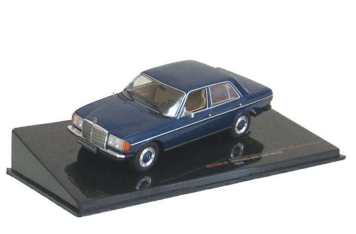 ixo（イクソ） 1/43 メルセデスベンツ 240D W123 1976 メタリックブルー ミニカー
