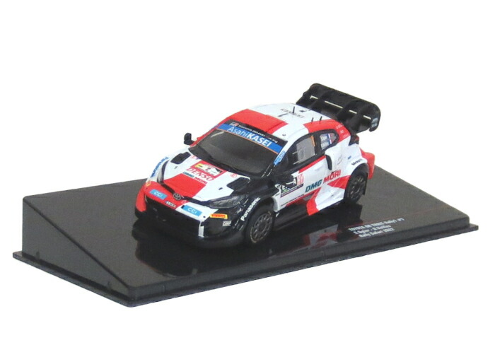 楽天市場】ixo ミニカー トヨタ GR ヤリス ラリー1 2022年モンテカルロ
