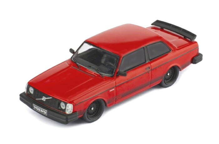 ixo（イクソ） 1/43 ボルボ 242 カスタム 1980 レッド ミニカー