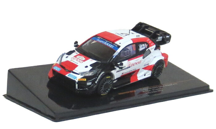 1/43 IXO トヨタ　ヤリス WRC GRヤリス ミニカー Amazon | イクソ 1/43 トヨタ GR ヤリス WRC モンテカルロラリー
