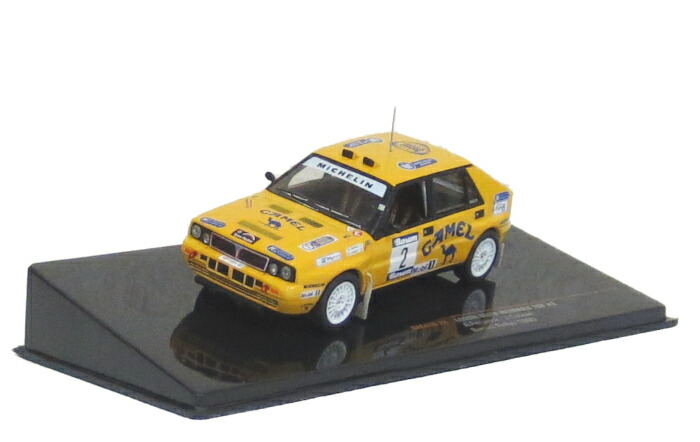 ミニカー 1/43・ランチア・デルタ インテグラーレ16V WRC1988 楽天市場】イクソ 1/43 ランチア デルタ HF インテグラーレ 16V