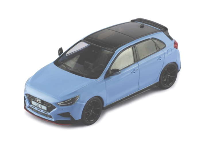 ixo（イクソ） 1/43 ヒョンデ i30 N 2022 ブルー ミニカー