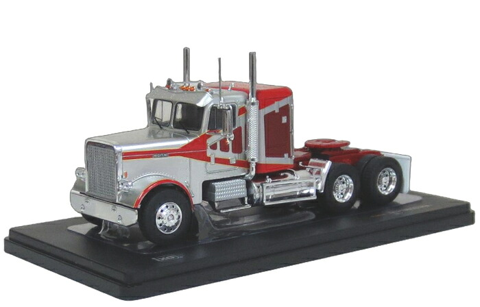 ixo（イクソ） 1/43 フレイトライナー FLC 120 64 T 1977 レッド/シルバー トラクターヘッド ミニカー