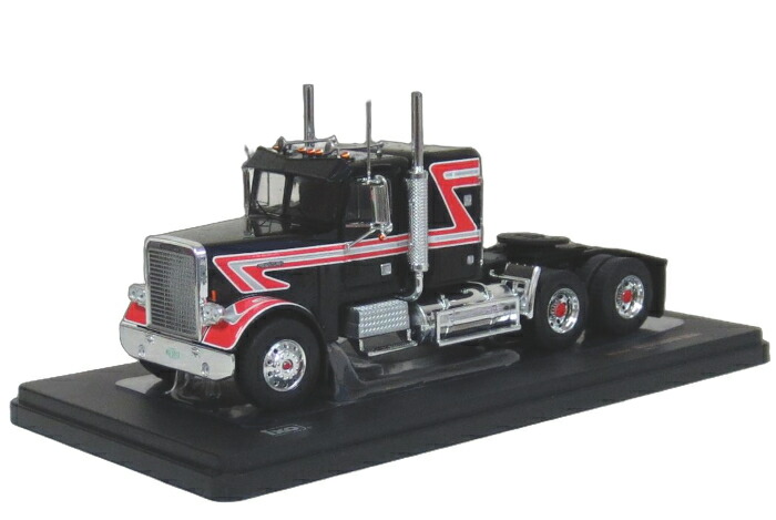 ixo（イクソ） 1/43 フレイトライナー FLC 120 64 T 1977 ブラック トラクターヘッド ミニカー