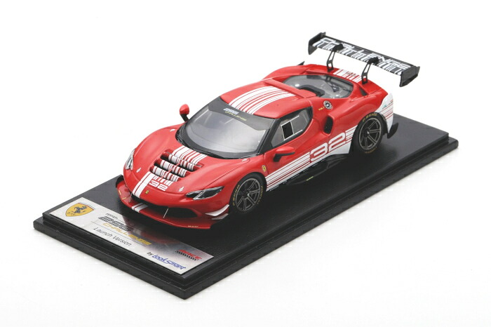 LookSmart（ルックスマート） 1/43 フェラーリ 296 GT3 チャレンジ ローンチ・バージョン ミニカー｜プラスワン・マーケット