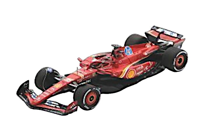 LookSmart（ルックスマート） 1/43 スクーデリア フェラーリ SF-24 2024 F1 アブダビGP 3位 #16 C.ルクレール ミニカー