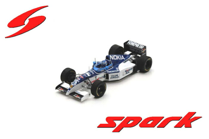 spark（スパーク） 1/43 ティレル ヤマハ 023 1995 F1 イタリアGP #4 M.サロ ミニカー