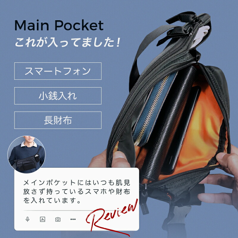 ナイロンボディバッグ防水大容量ショルダーバッグワンショルダー大きめメンズレディース肩掛け斜め掛けバッグ軽いブランド社会人