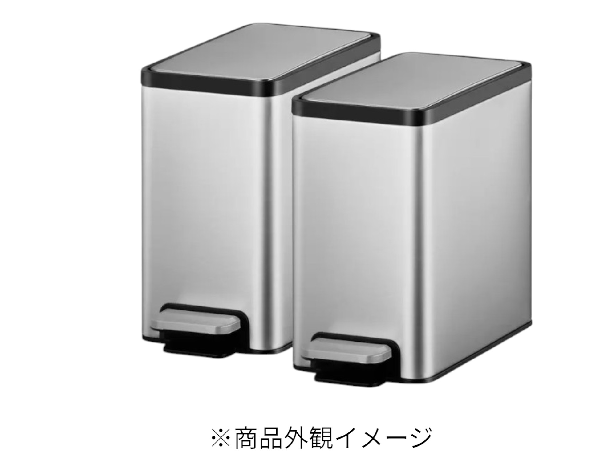 ステンレスゴミ箱 ６Ｌ /２P Kohler（コーラー）6リッター ステンレスゴミ箱 2個セット