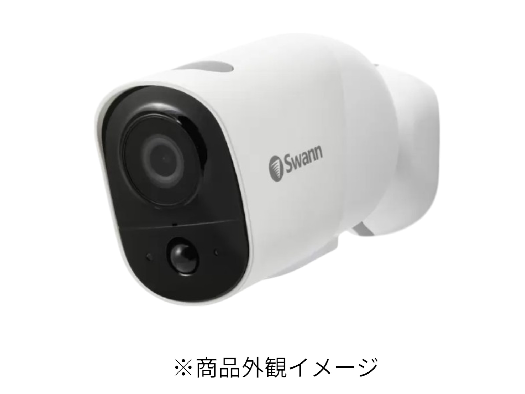 Swann スマート セキュリティカメラ 2台セット Swann 防犯カメラ wifi 屋外 屋内対応 ソーラーパネル 2台セット