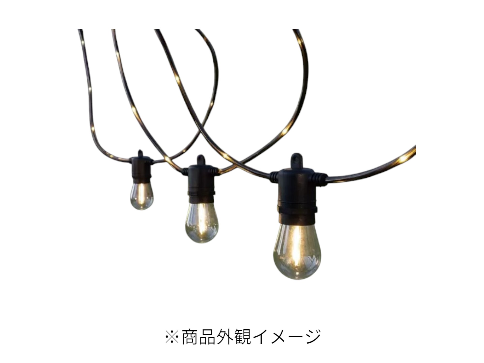 楽天市場】NEWGALE ファイヤーフライ LED ストリングライト 12m