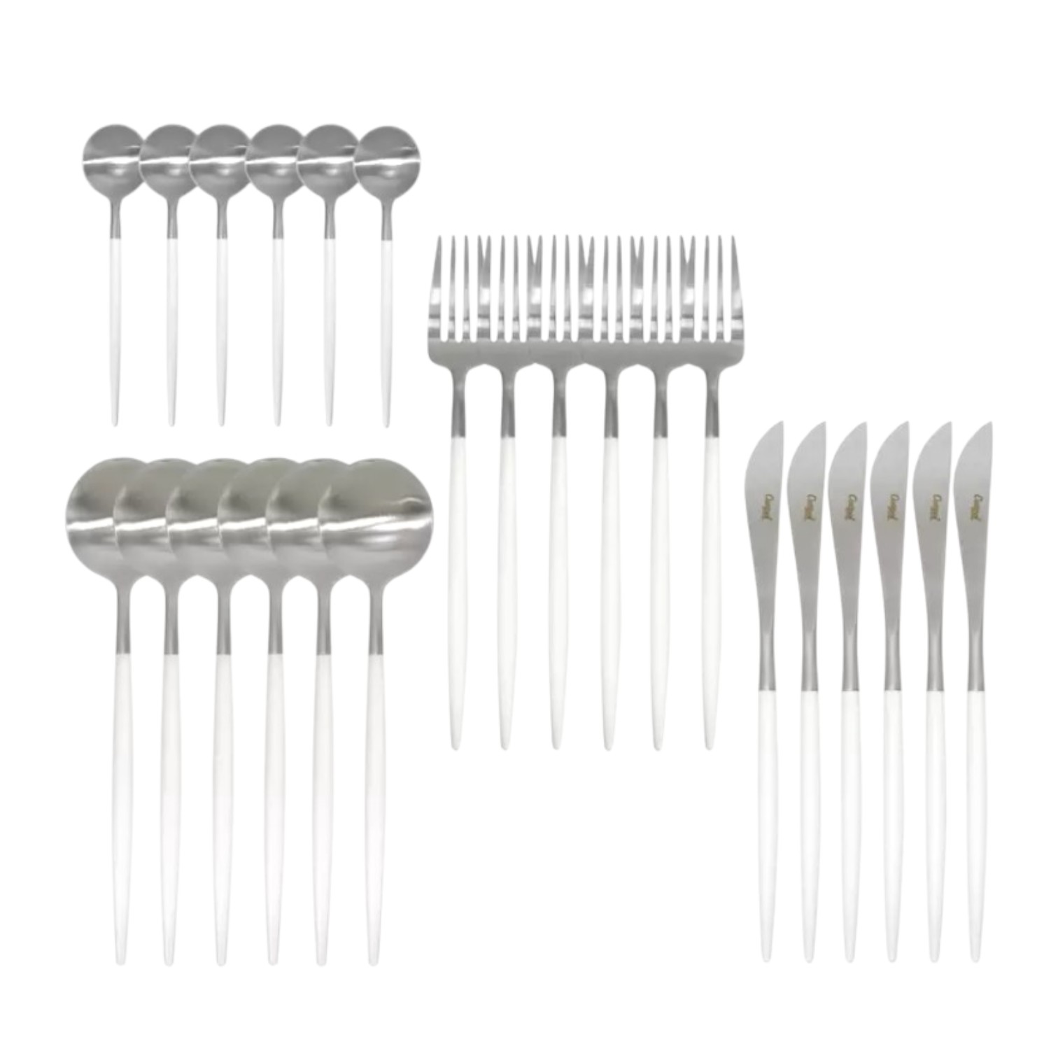 楽天市場】【アウトレット】クチポール ゴア 24本セット シルバー x