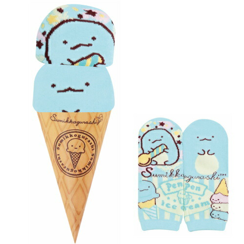楽天市場 キャラクターアイスクリームソックス すみっコぐらし アイスとかげ Ngs0050 ジェイズプランニング ギフト プレゼント プラスマート 楽天市場店