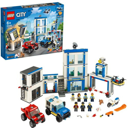 楽天市場 送料無料 レゴ シティ ポリスステーション Lego おもちゃ プレゼント ギフト ブロック プラスマート 楽天市場店