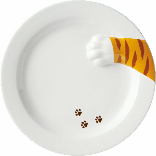 どろぼう猫プレート とらねこ SAN2505 サンアート ギフト プレゼント お皿 おさら 猫の手 ネコ 母の日画像