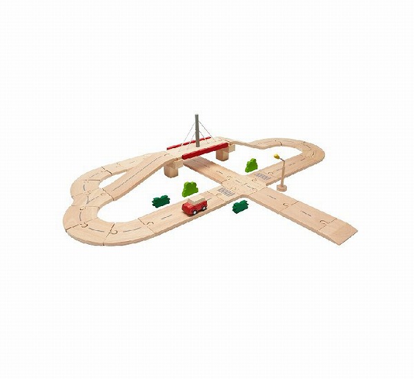 【楽天市場】【ポイント最大28倍 ※要エントリー】ロードシステム ネオ 6208 プラントイ PLANTOYS 木のおもちゃ 木製玩具 ギフト