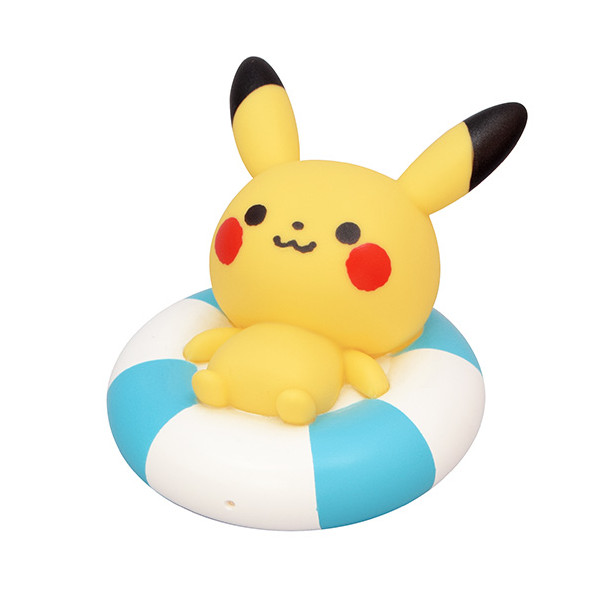 モンポケ ピカチュウのみずでっぽう うきわ 6058 トイローヤル 対象年齢 1.5才 おもちゃ お風呂 水遊び ポケモン ポケットモンスター プレゼント ギフト