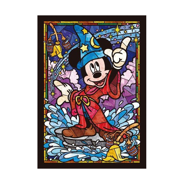 Disney ミッキーシルエットジグソーパズル&専用パネルセット ジグソーパズルシルエット ‐ミッキーマウス‐ / ジグソーパズル