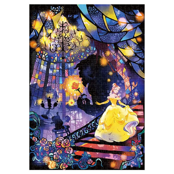 15点　完成品　ステンドアート　ジグソーパズル ディズニー　ラプンツェル　他 ジグソーパズル ぎゅっと266ピース ディズニー ラプンツェル