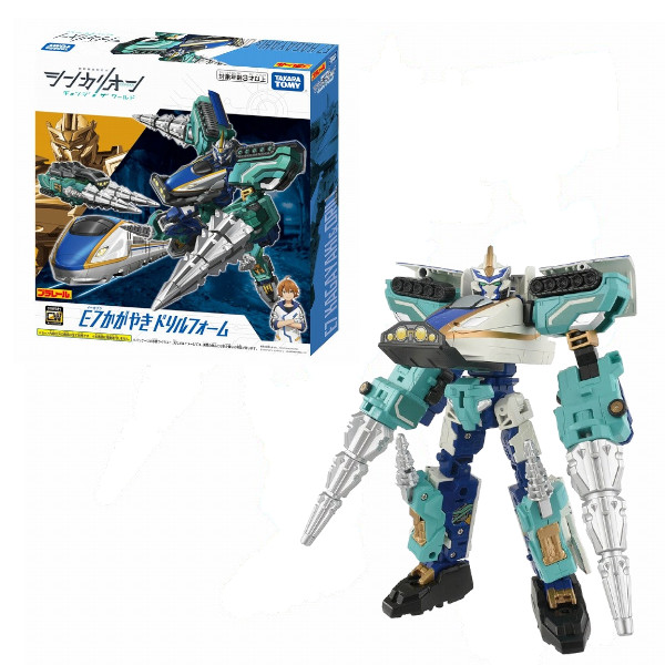 楽天市場】新幹線変形ロボ シンカリオンCW E7かがやきドリルフォーム