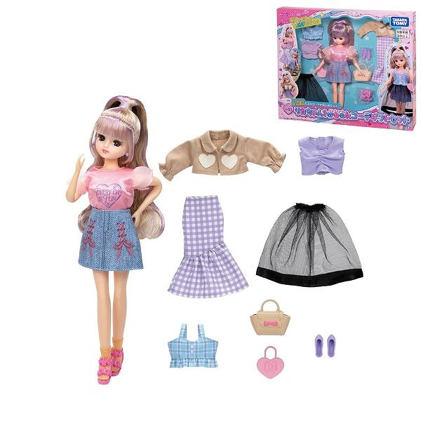 リカちゃん LD-03 リカちゃん1weekコーデギフトセット タカラトミー おもちゃ ギフト プレゼント 着せ替え人形