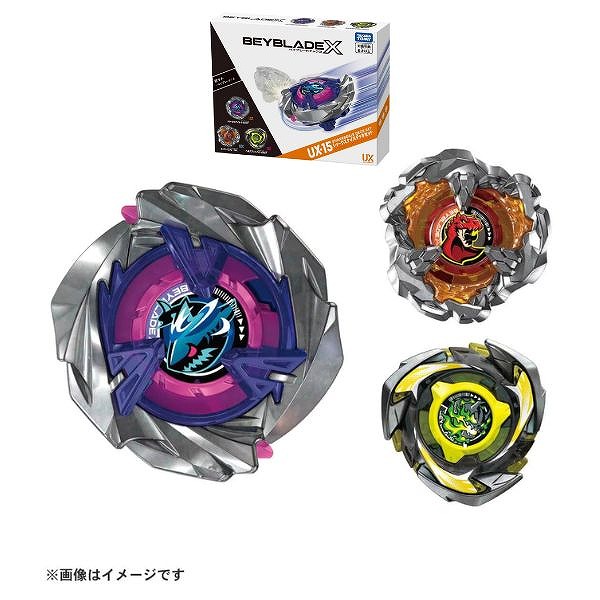 楽天市場】ベイブレードX BEYBLADE X BX-08 3on3デッキセット