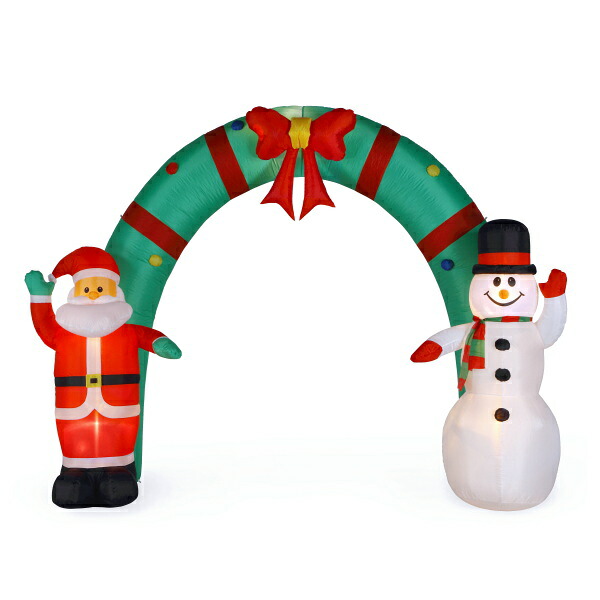 楽天市場】エアーディスプレイ スノーマンファミリー240cm WG-8508