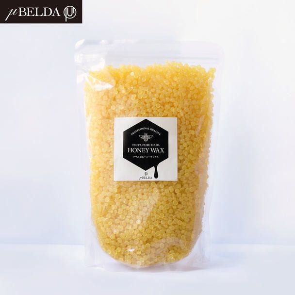 【mBELDA】 【ミューベルダ】ツヤぷる肌ハニーWAX 1kg サロン専売品 プロ用 おすすめ マツエク まつげエクステ アイラッシュ｜パールアンドパステル
