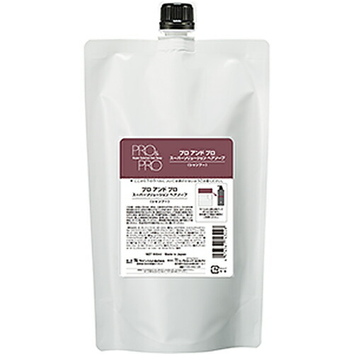 パシフィックプロダクツ プロアンドプロ　スーパーソリューション　ヘアソープ800ml